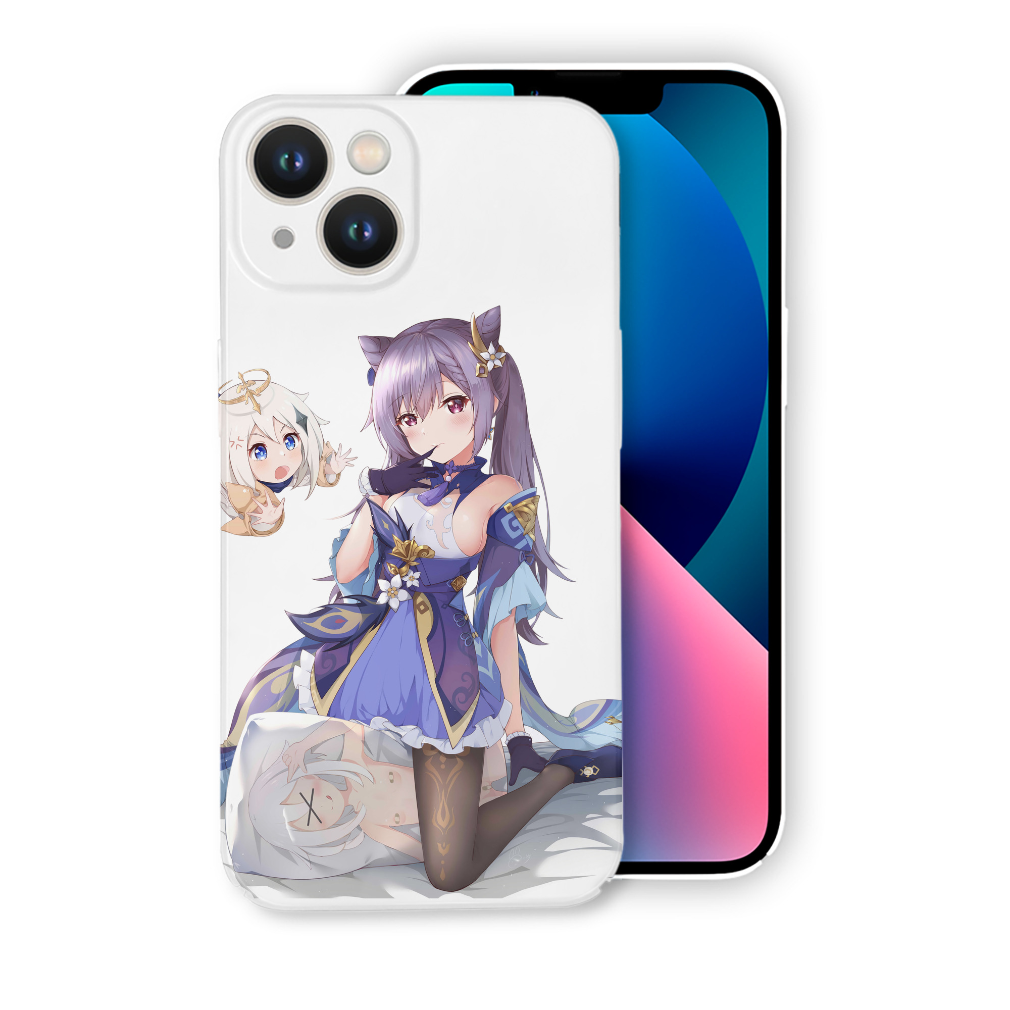 げんし神 刻晴 こくせい genshin Kokusei 【iPhone 14シリーズ対応】ハードケース